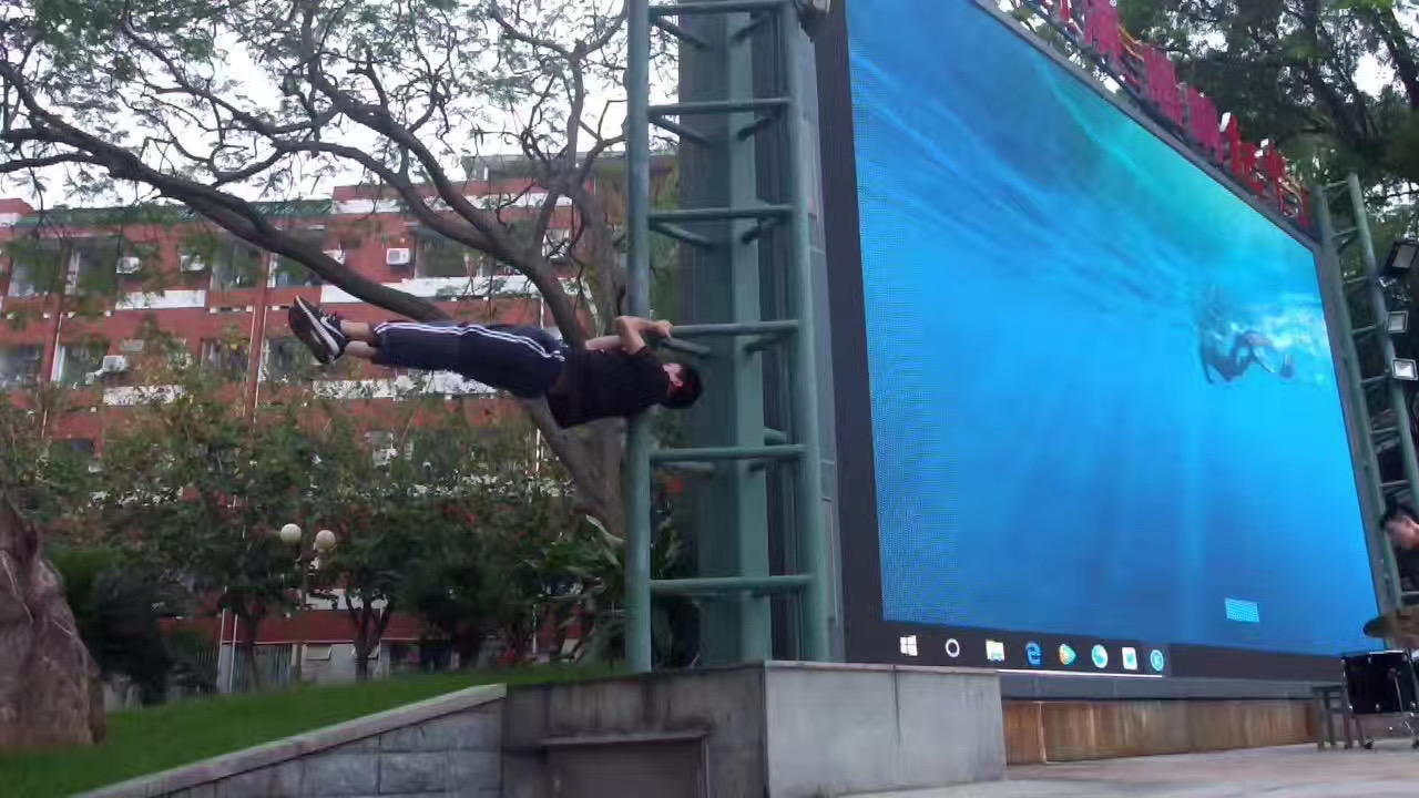 Human flag